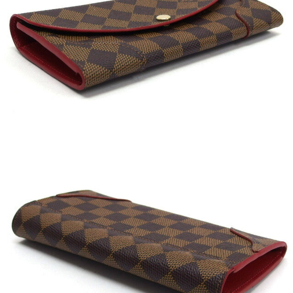Louis Vuitton Cerise Damier Canvas Long Wallet