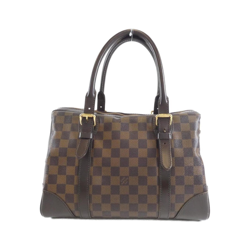 Louis Vuitton Brown Coated Canvas Handbag