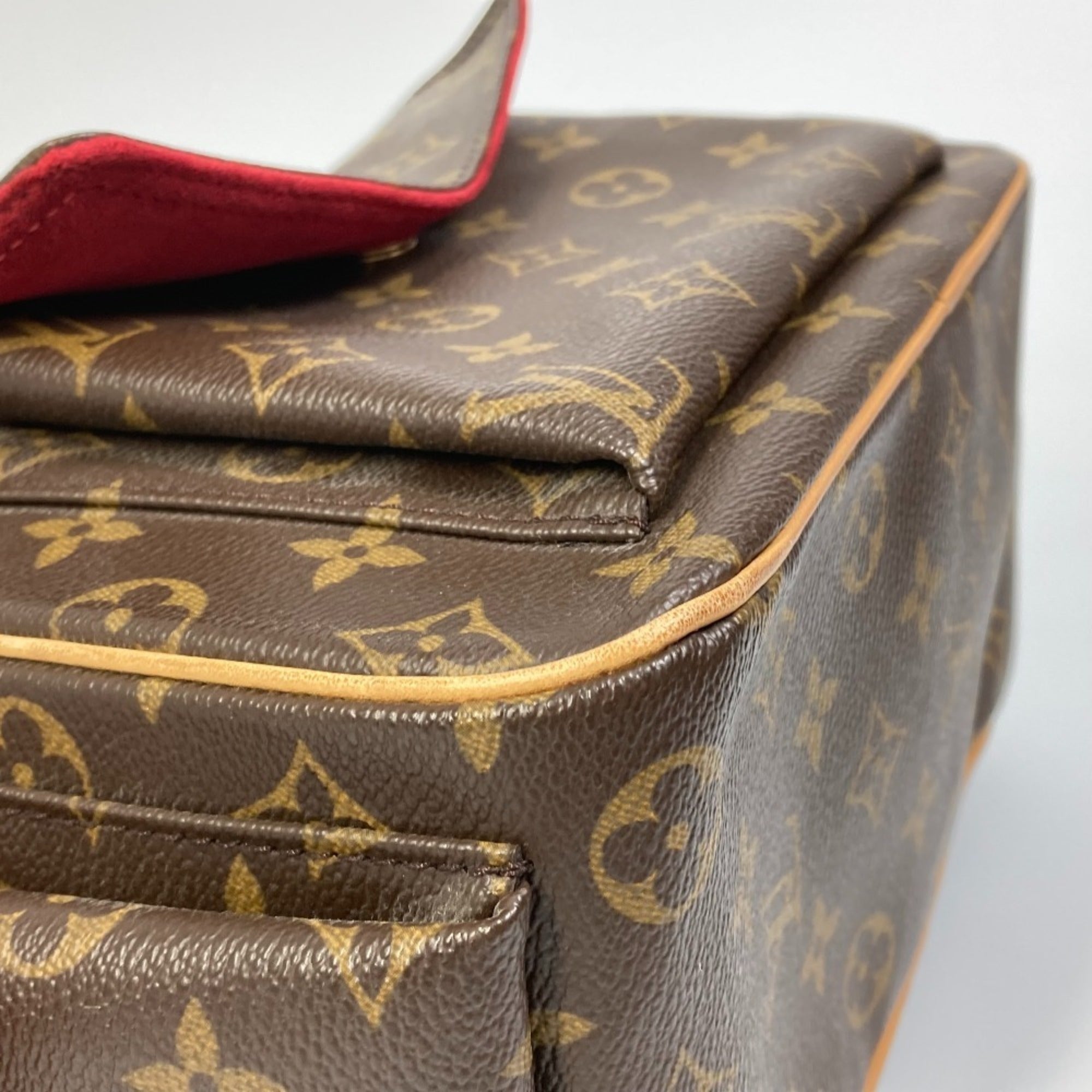 Louis Vuitton Monogram Brown Monogram Handbag Tote Bag