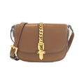 Gucci Brown Leather Shoulder Bag (Pre-Owned)