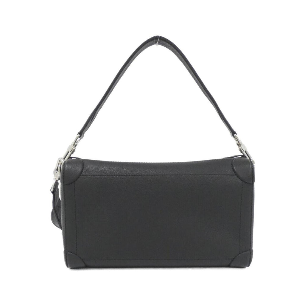 Louis Vuitton Black Leather Shoulder Bag