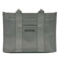 Balenciaga Gray Canvas Leather Tote