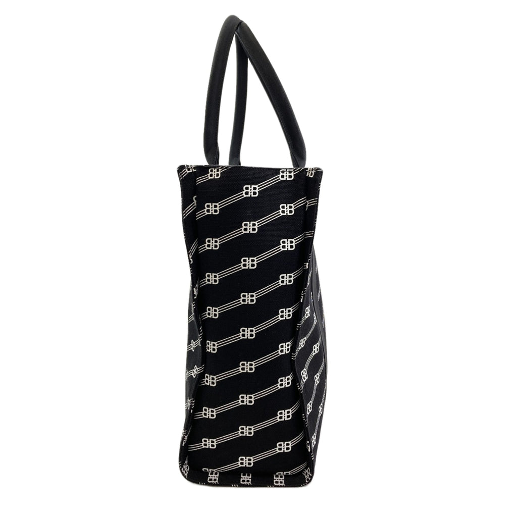 Balenciaga Black Canvas Tote
