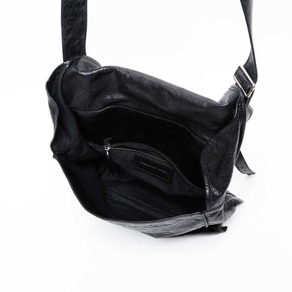 Balenciaga Black Leather Shoulder