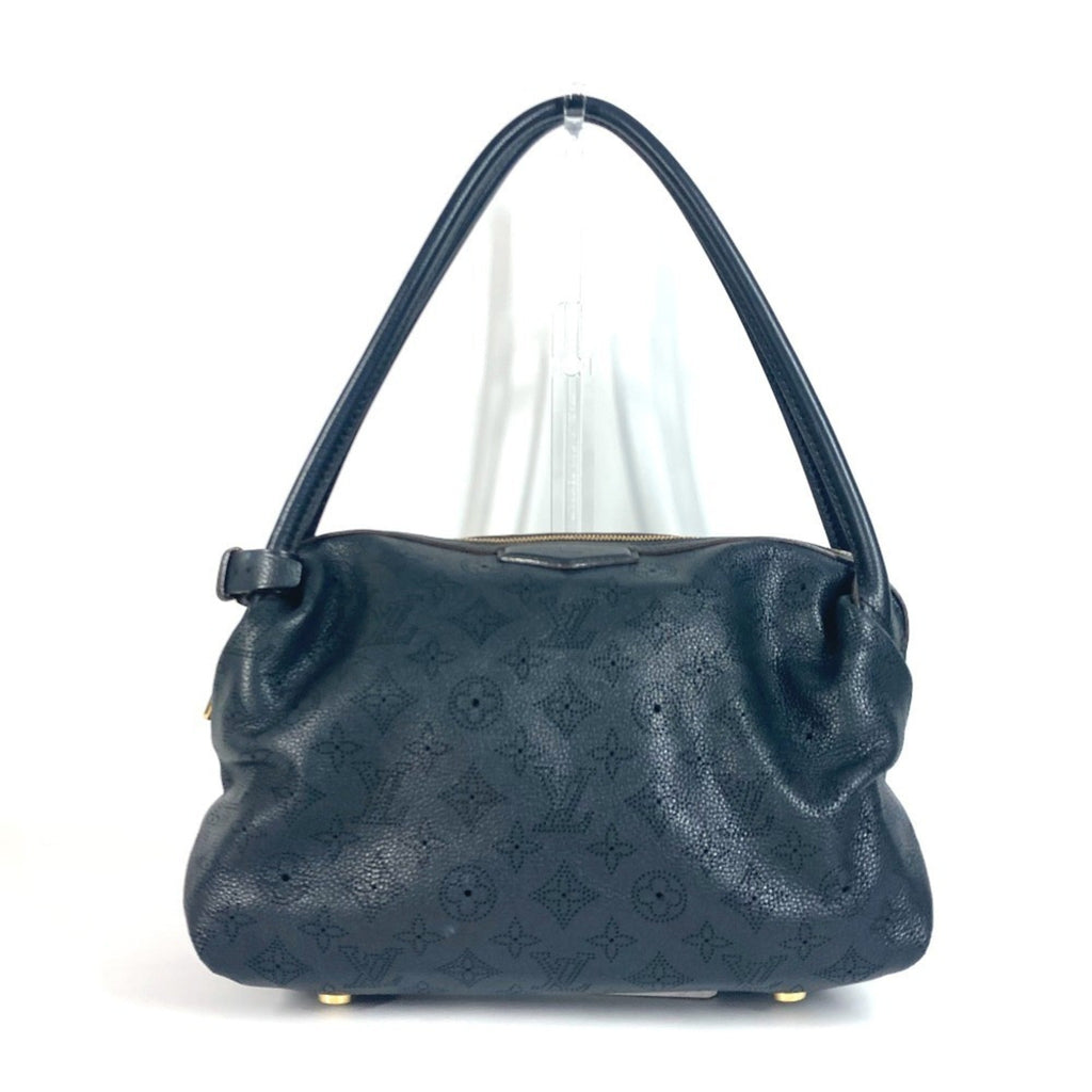 Louis Vuitton Mahina Black Noir Mahina Leather Shoulder Bag