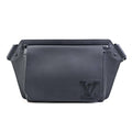 Louis Vuitton Black Leather Sling Bag