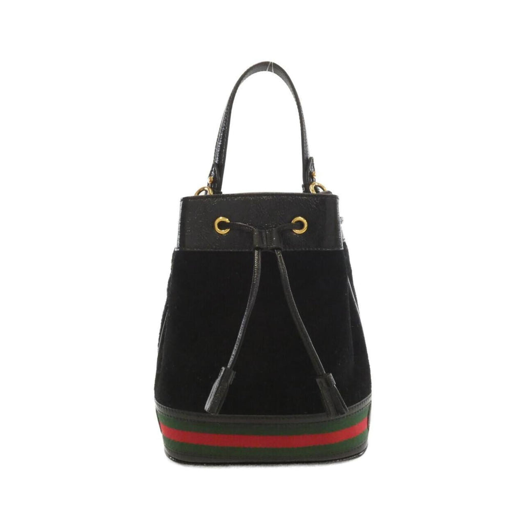 Gucci Black Suede Handbag (Pre-Owned)