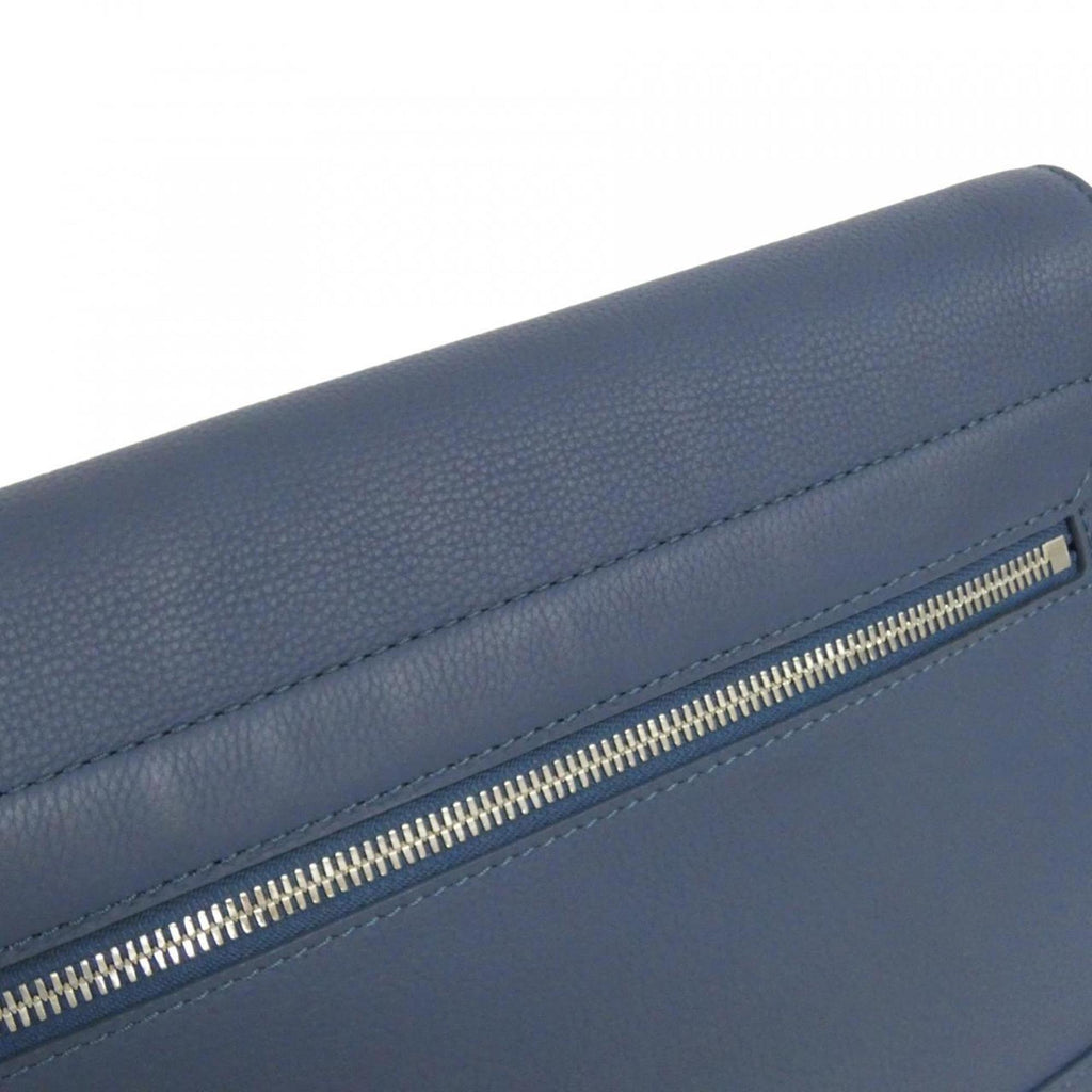 Louis Vuitton Blue Leather Shoulder Bag