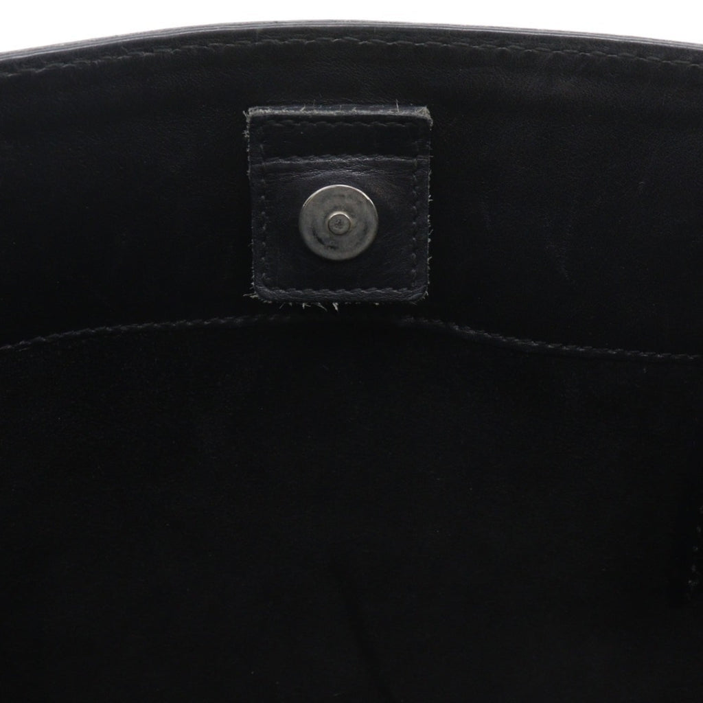 Gucci Black Leather Tote Bag (Pre-Owned)