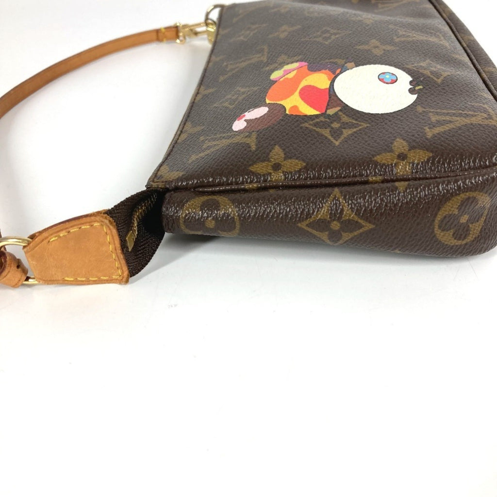 Louis Vuitton Brown Monogram Panda Multi-Color Monogram Handbag Pouch Shoulder Bag