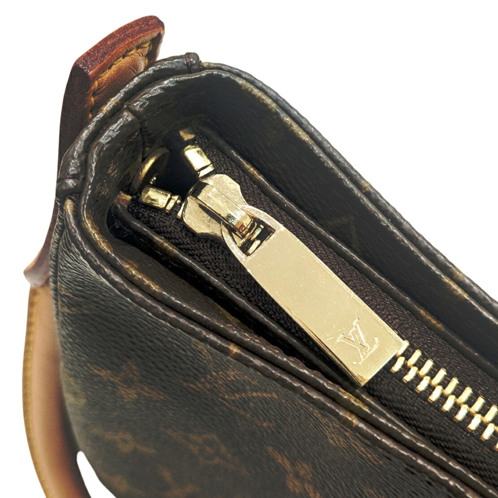 Louis Vuitton Brown Monogram Shoulder Bag