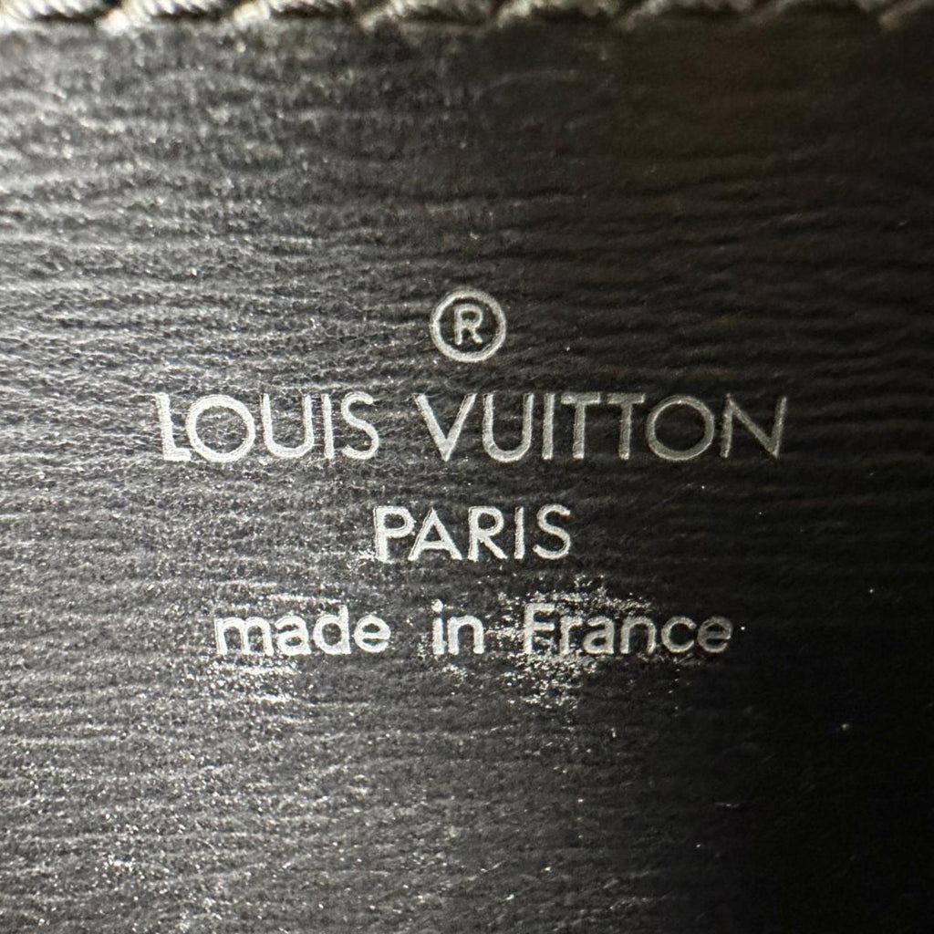 Louis Vuitton Black Epi Leather Handbag