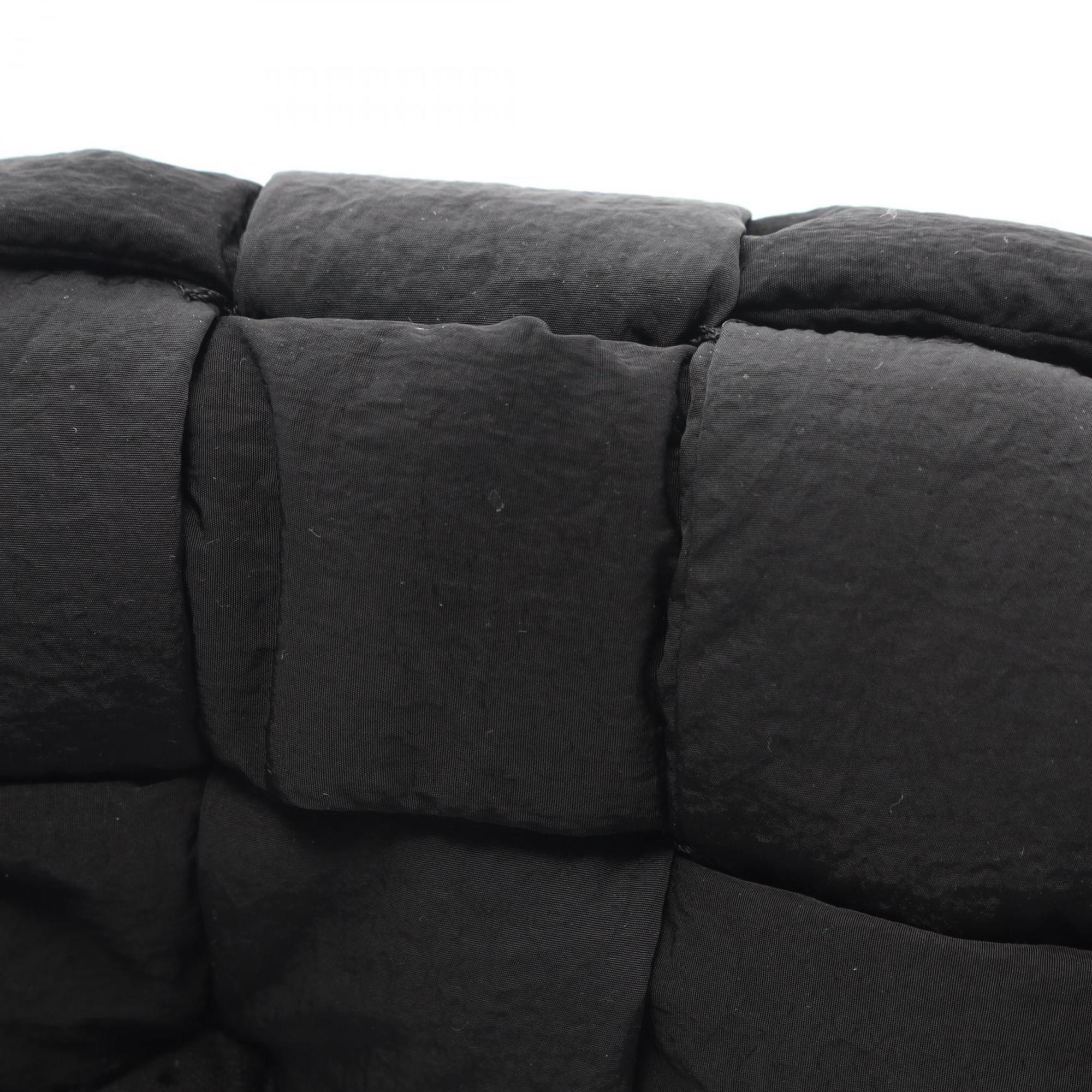 Bottega Veneta Black Nylon Fanny Pack