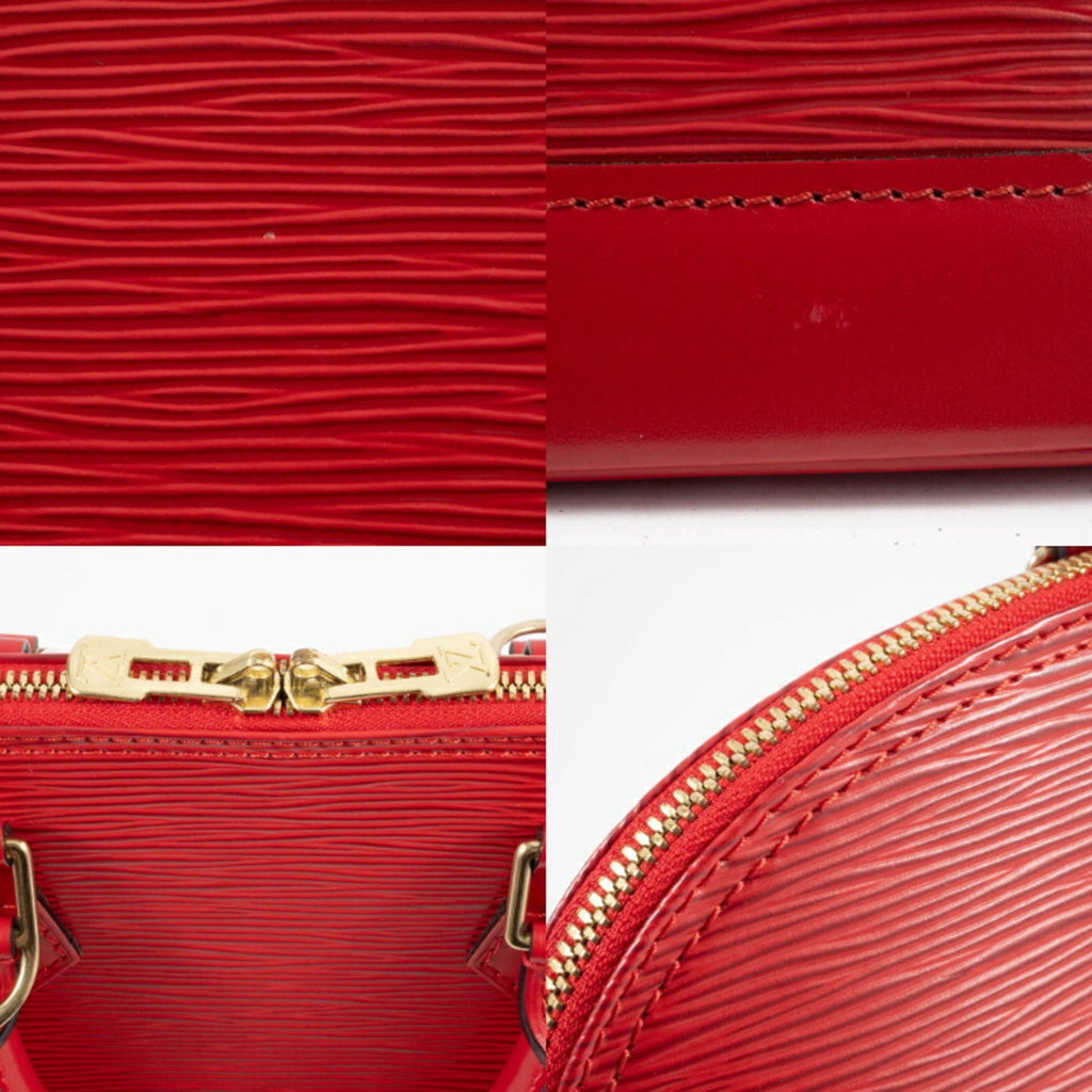 Louis Vuitton Castilian Red Epi Leather Handbag