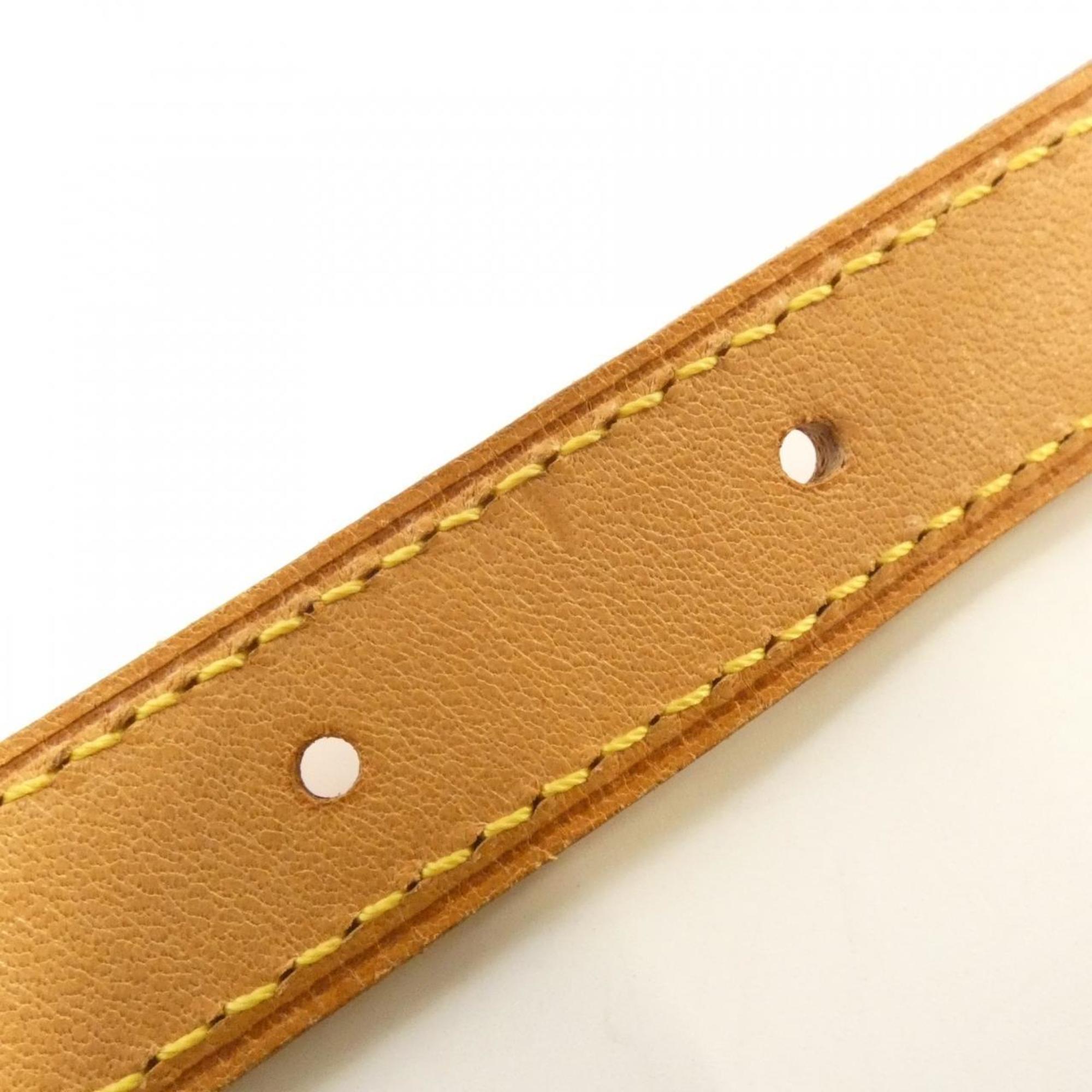 Louis Vuitton Marron Coated Canvas Shoulder Bag