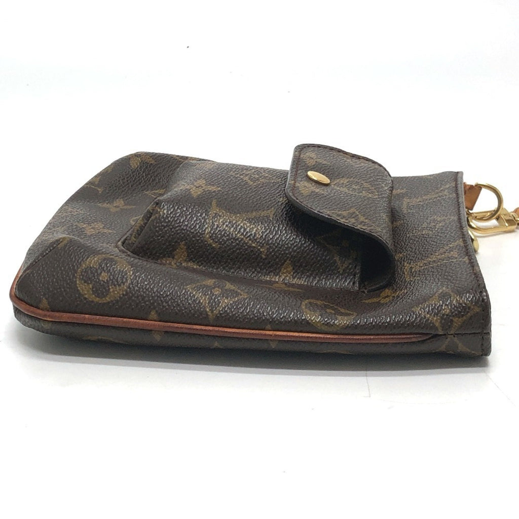 Louis Vuitton Brown Monogram Pochette Pouch