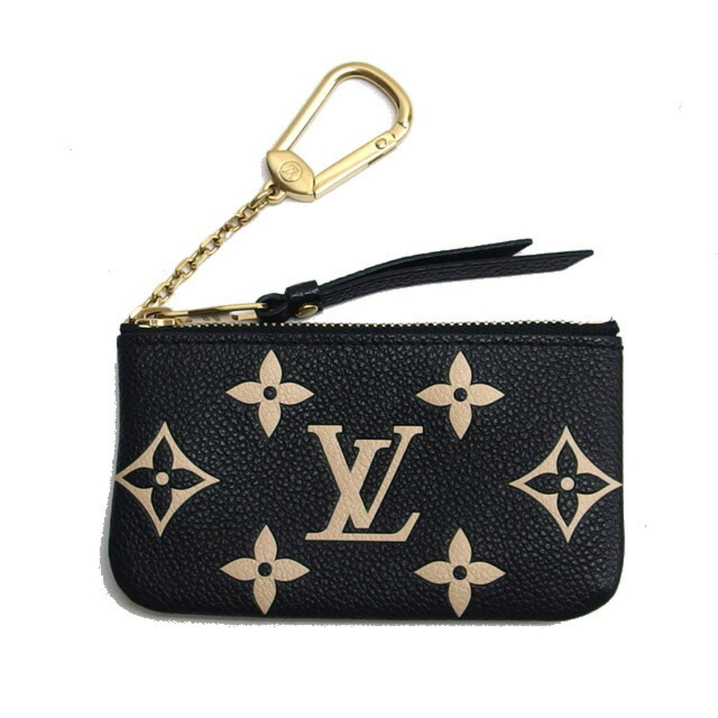 Louis Vuitton Monogram Empreinte Beige Bicolor Black Monogram Noir Monogram Empreinte Coin Purse/Coin Case