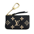 Louis Vuitton Monogram Empreinte Beige Bicolor Black Monogram Noir Monogram Empreinte Coin Purse/Coin Case