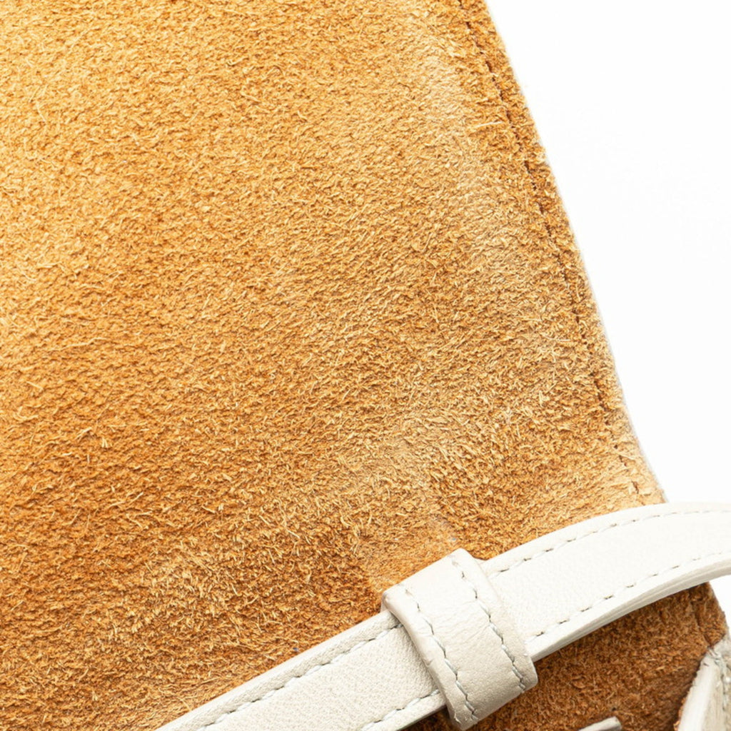 Bottega Veneta Off-White Leather Shoulder Bag
