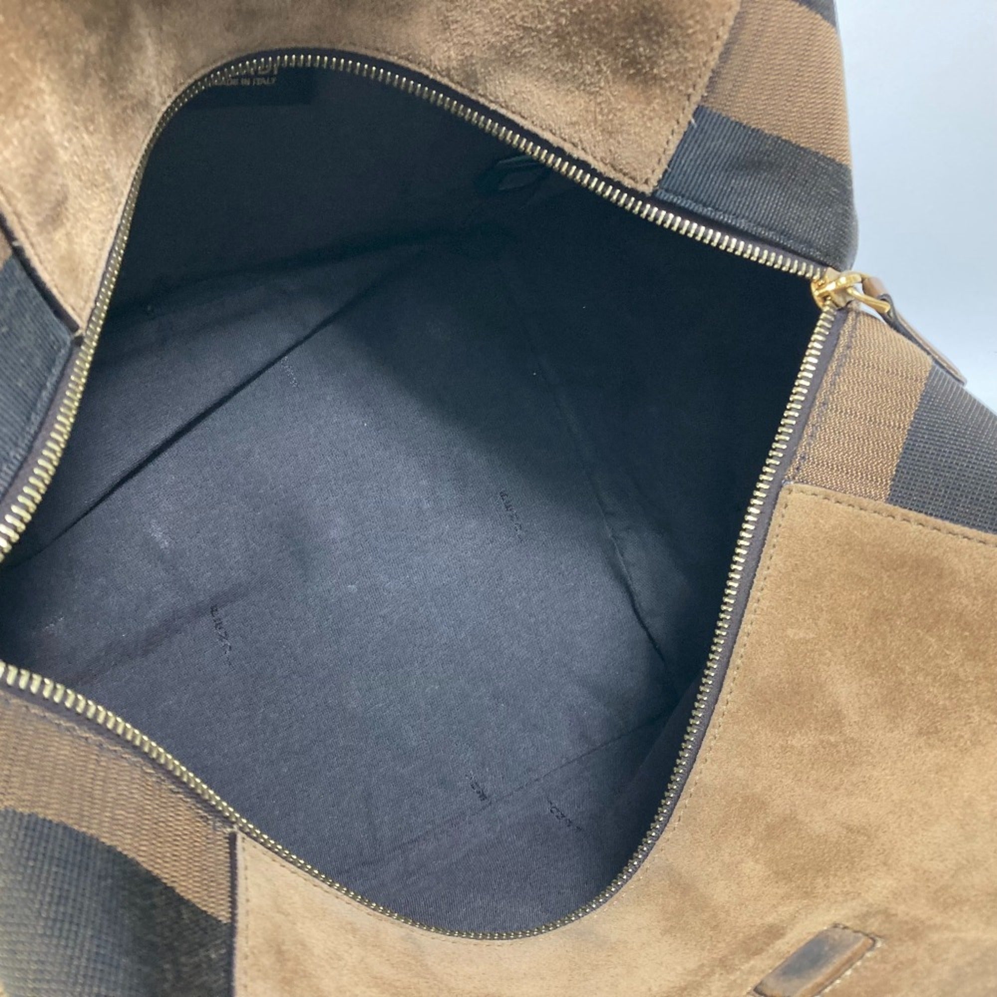 Fendi Brown Leather Handbag