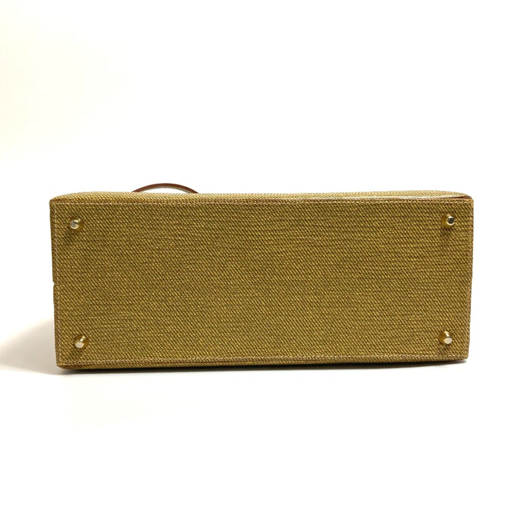 Fendi Beige Leather Handbag