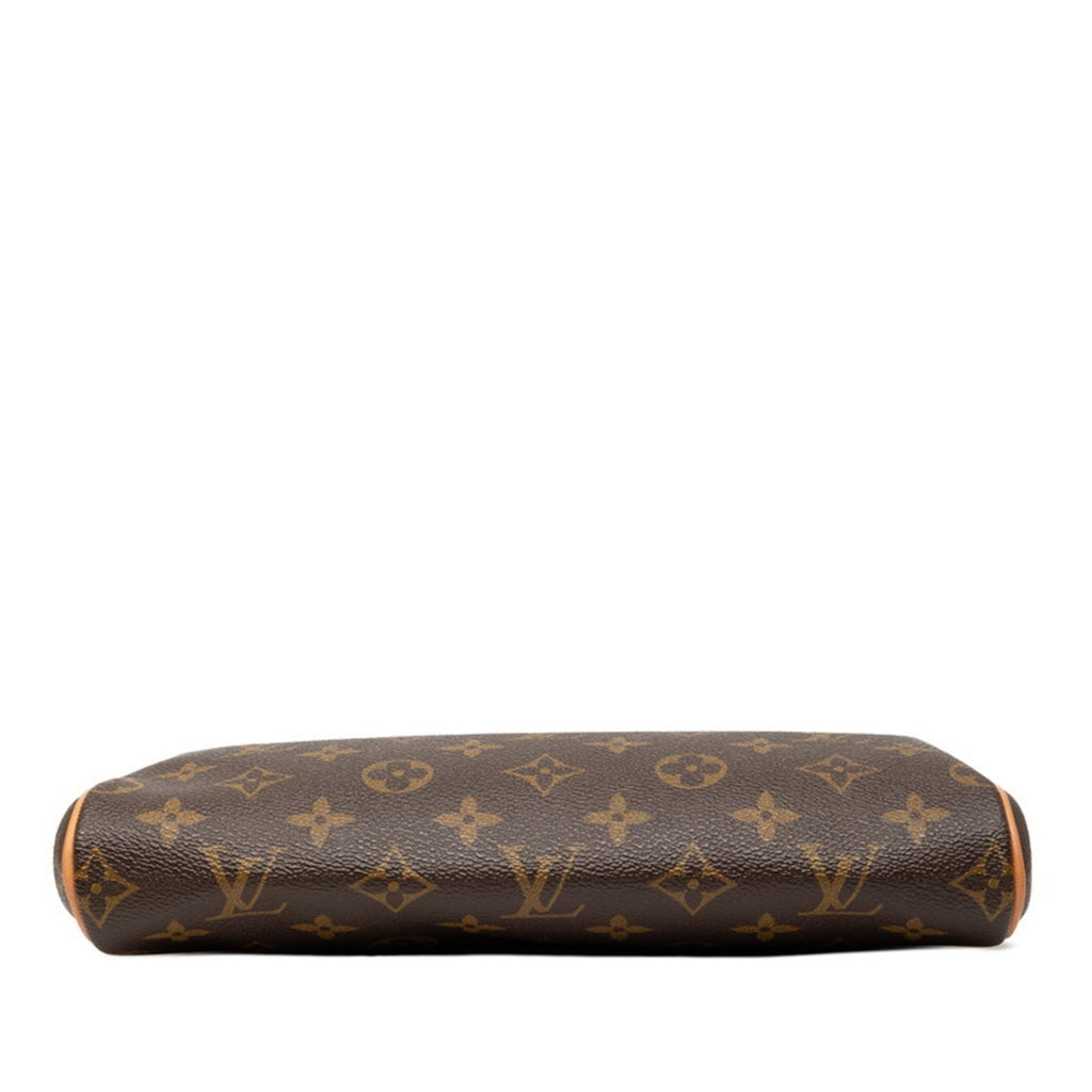 Louis Vuitton Brown Pvc Leather Handbag Shoulder Bag