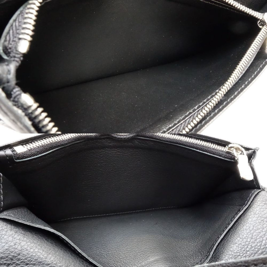 Louis Vuitton Noir Leather Long Wallet