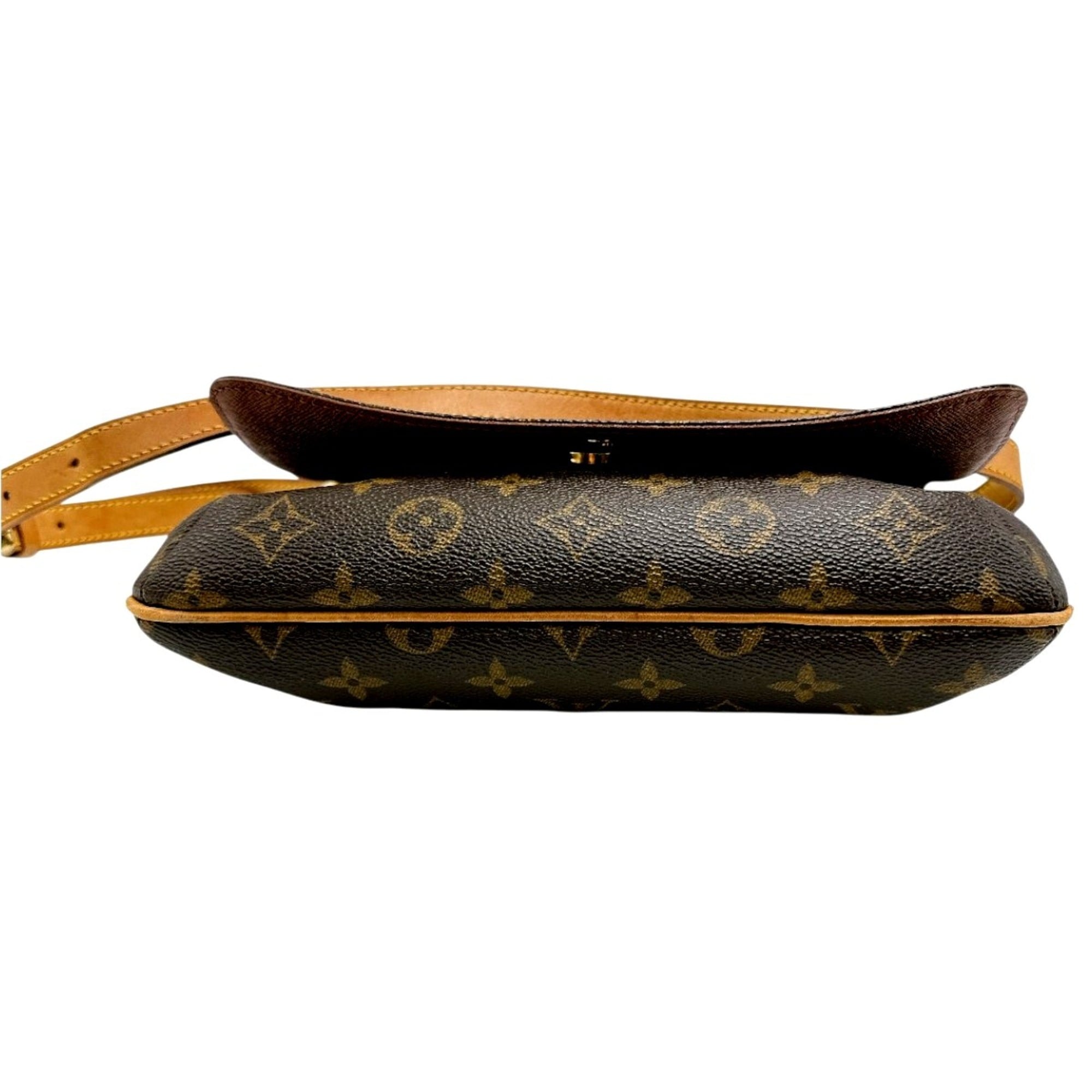 Louis Vuitton Brown Monogram Canvas Shoulder Bag