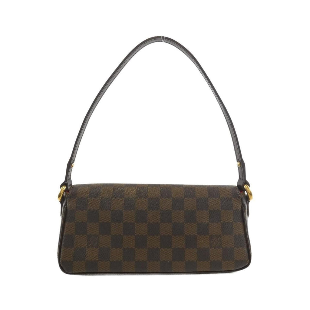 Louis Vuitton Brown Coated Canvas Shoulder Bag