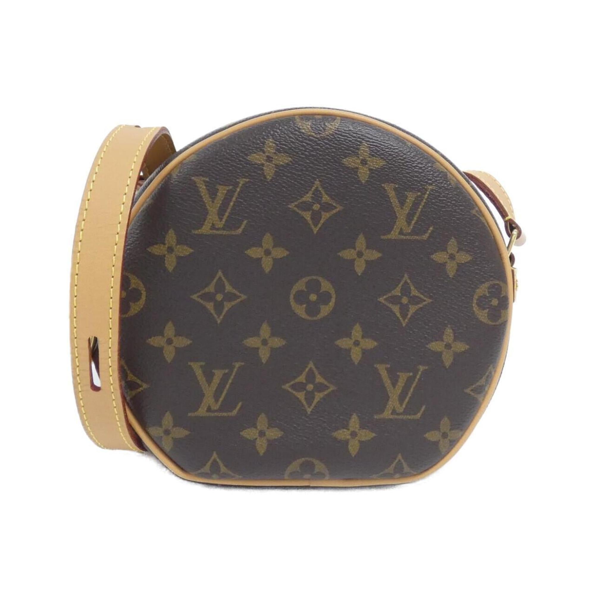 Louis Vuitton Brown Coated Canvas Shoulder Bag