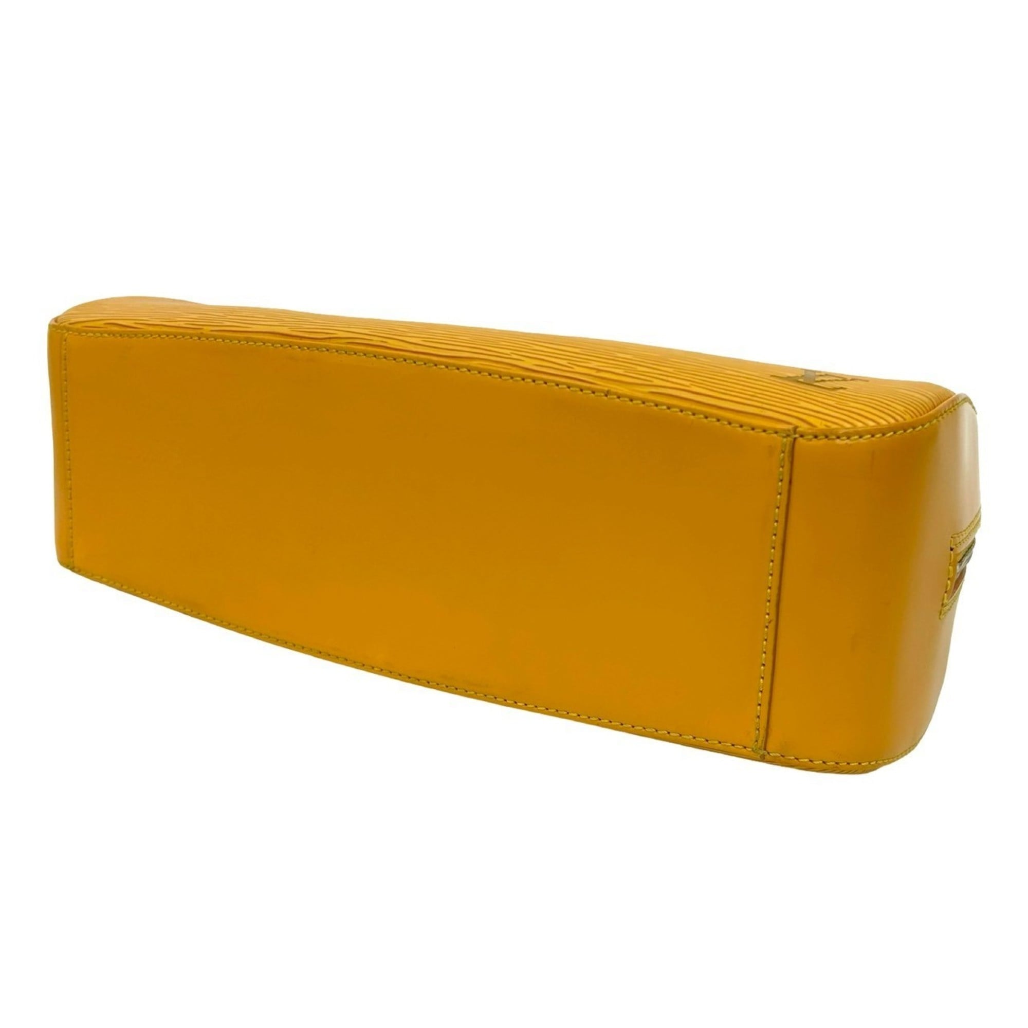 Louis Vuitton Yellow Epi Leather Boston Bag Handbag