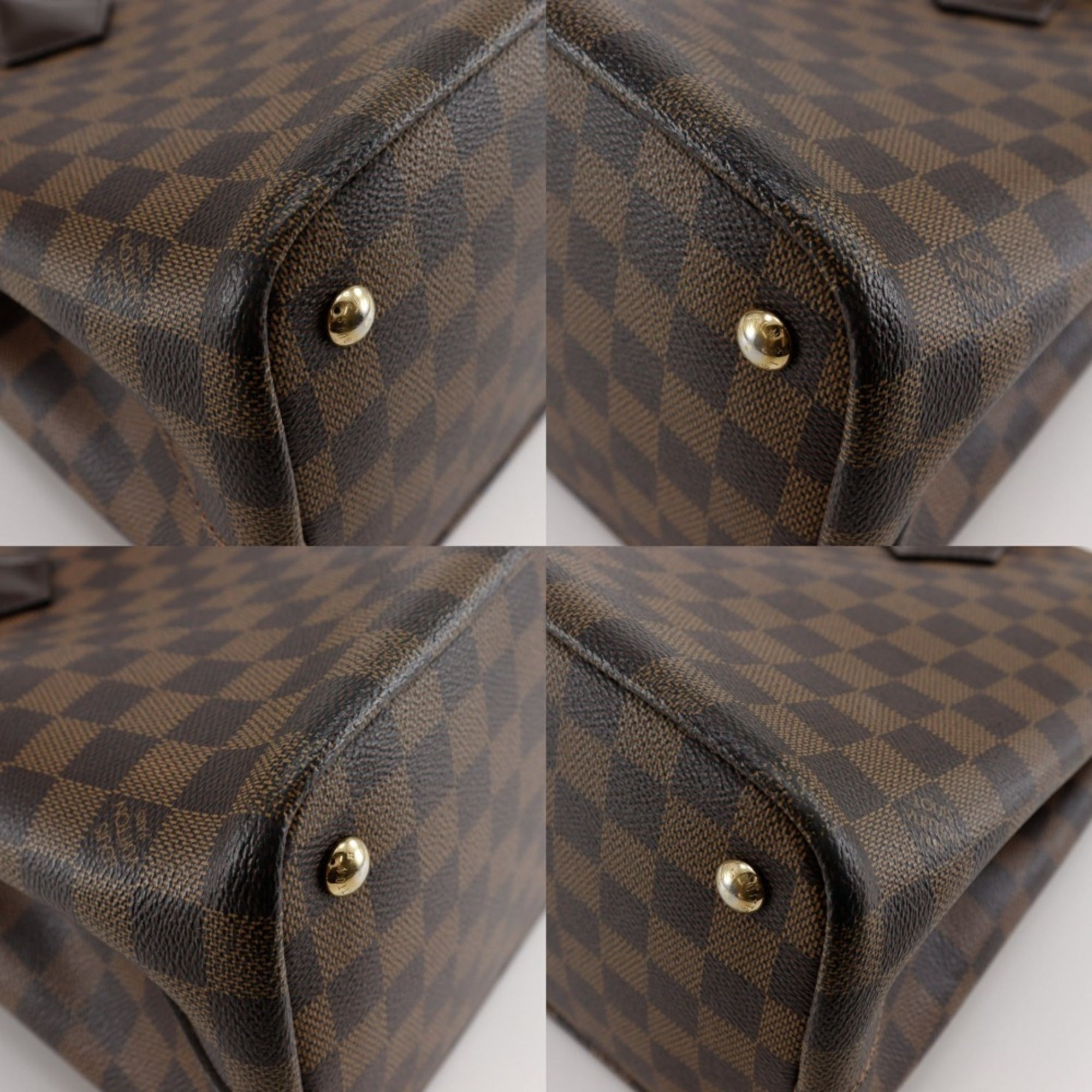 Louis Vuitton Brown Damier Canvas Handbag