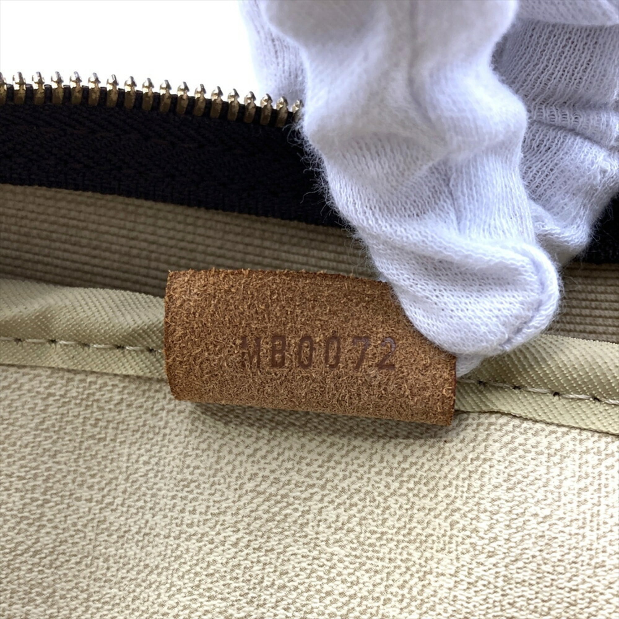 Louis Vuitton Brown Monogram Canvas Handbag