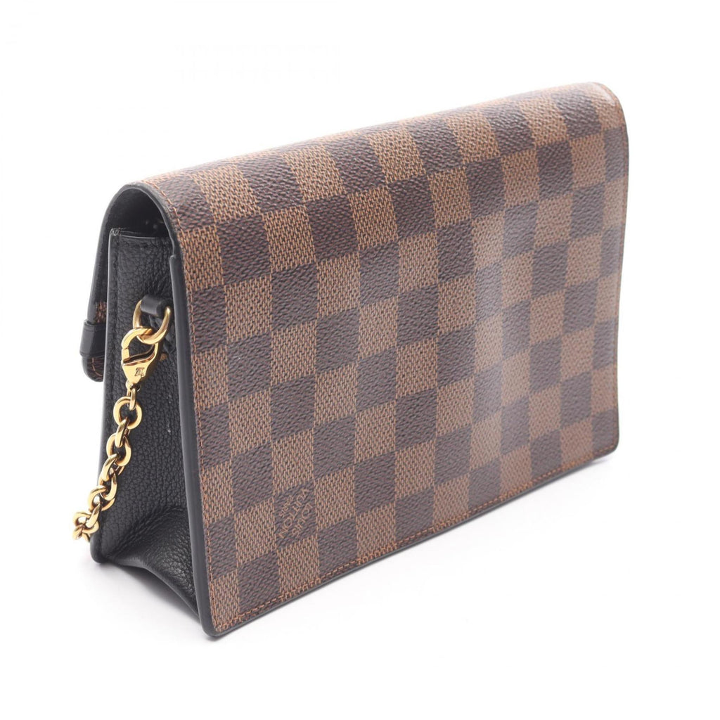 Louis Vuitton Brown Ebene Coated Canvas Shoulder Bag