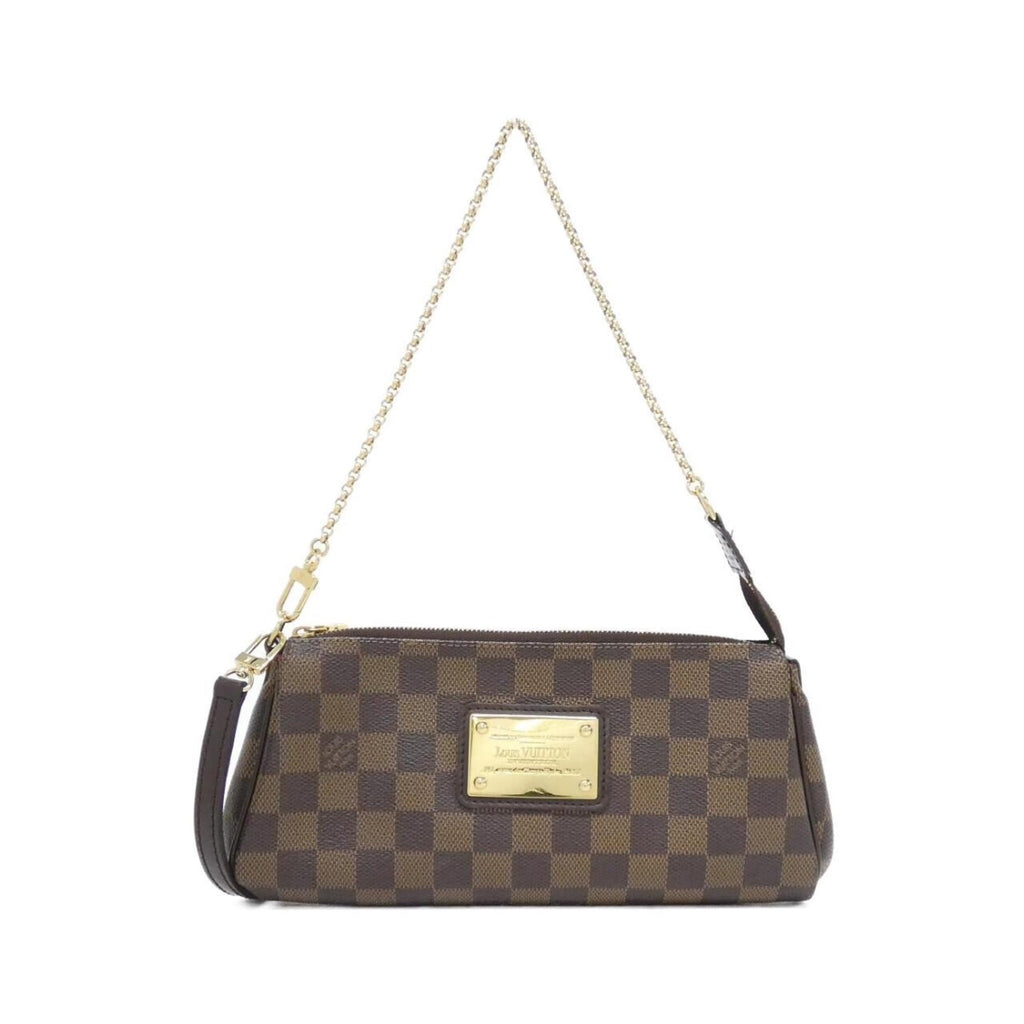 Louis Vuitton Brown Coated Canvas Shoulder Bag