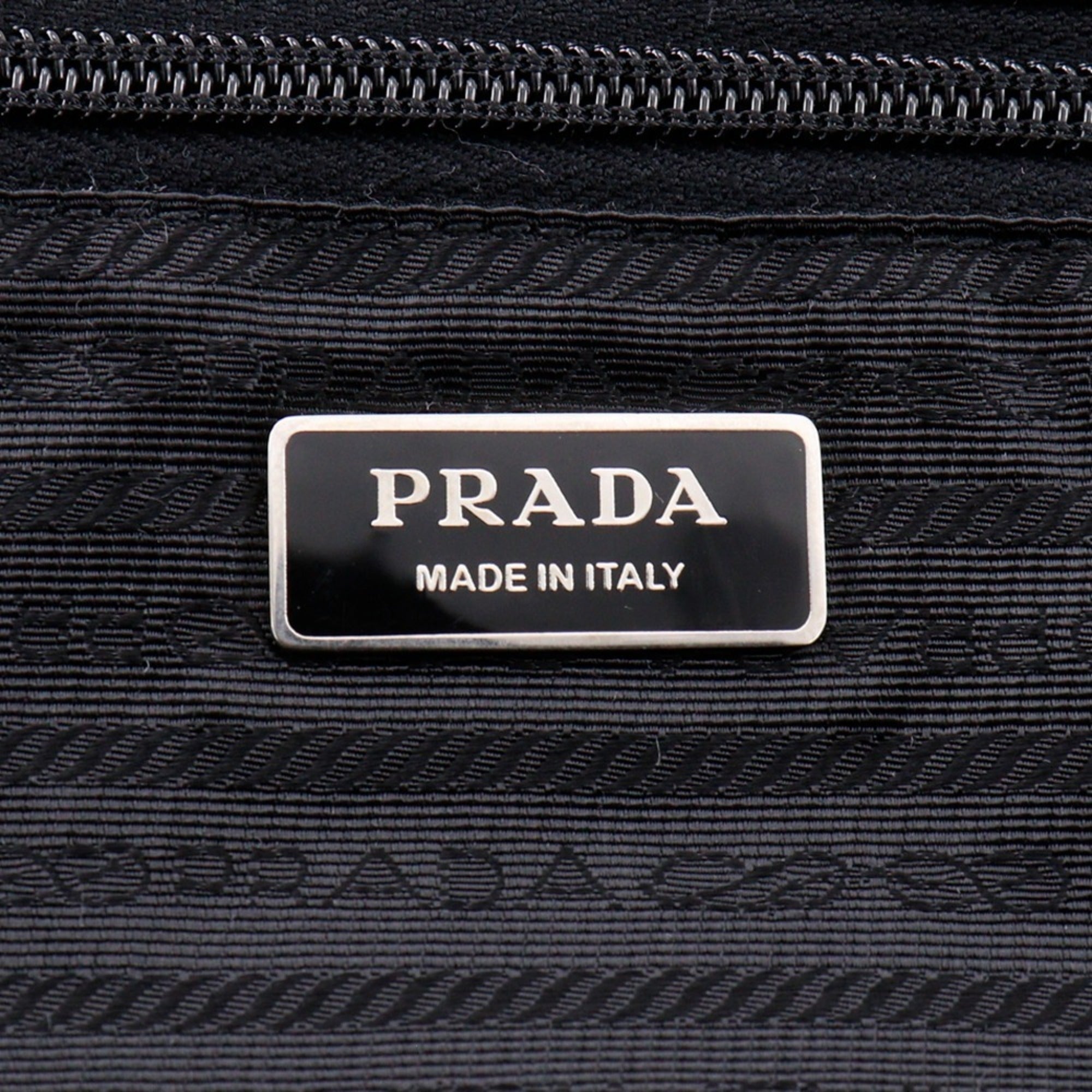 Prada Black Nero Nylon Shoulder Bag