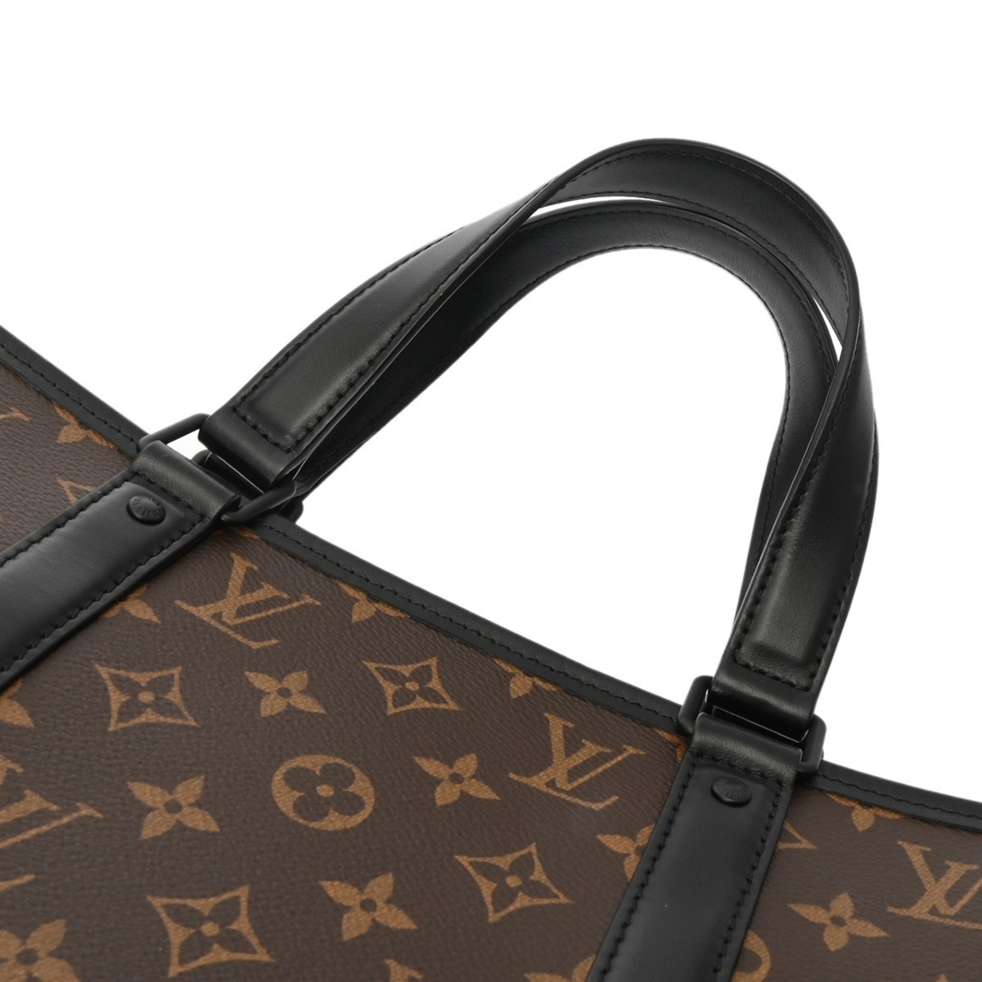 Louis Vuitton Monogram Macassar Brown Monogram Macassar Noir Tote Bag