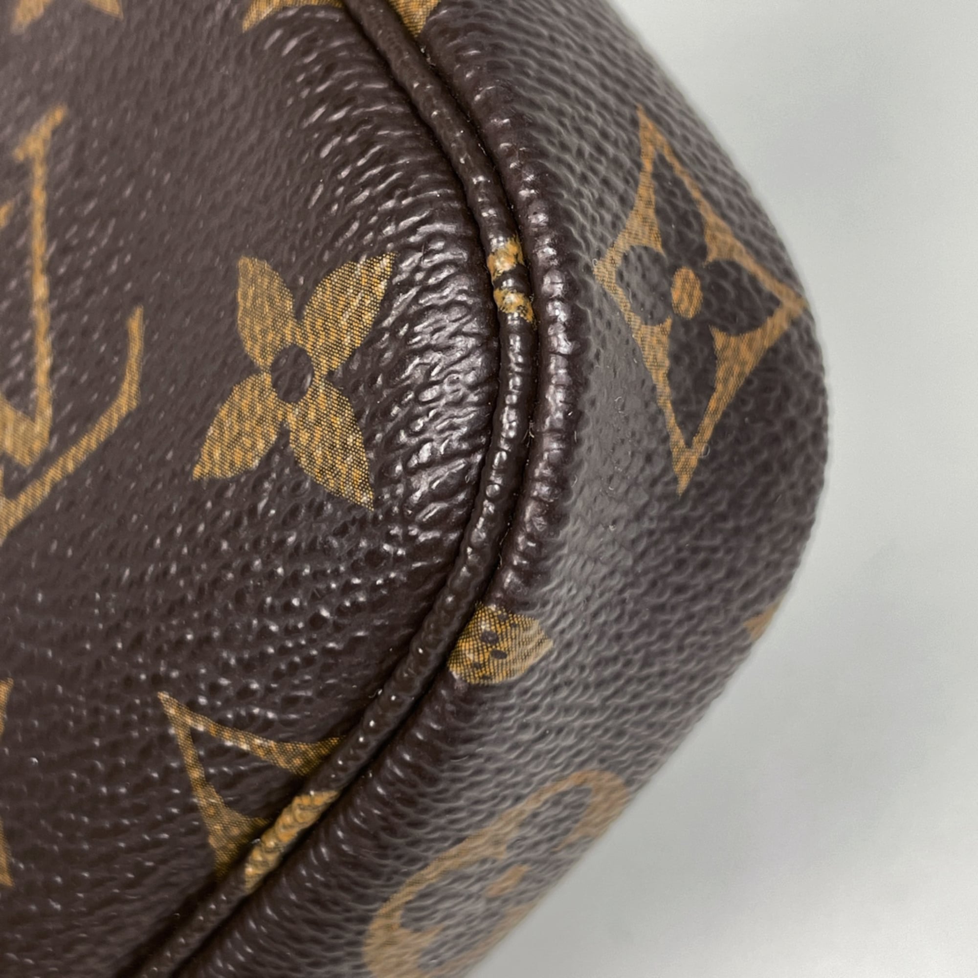 Louis Vuitton Brown Monogram Pochette Pouch
