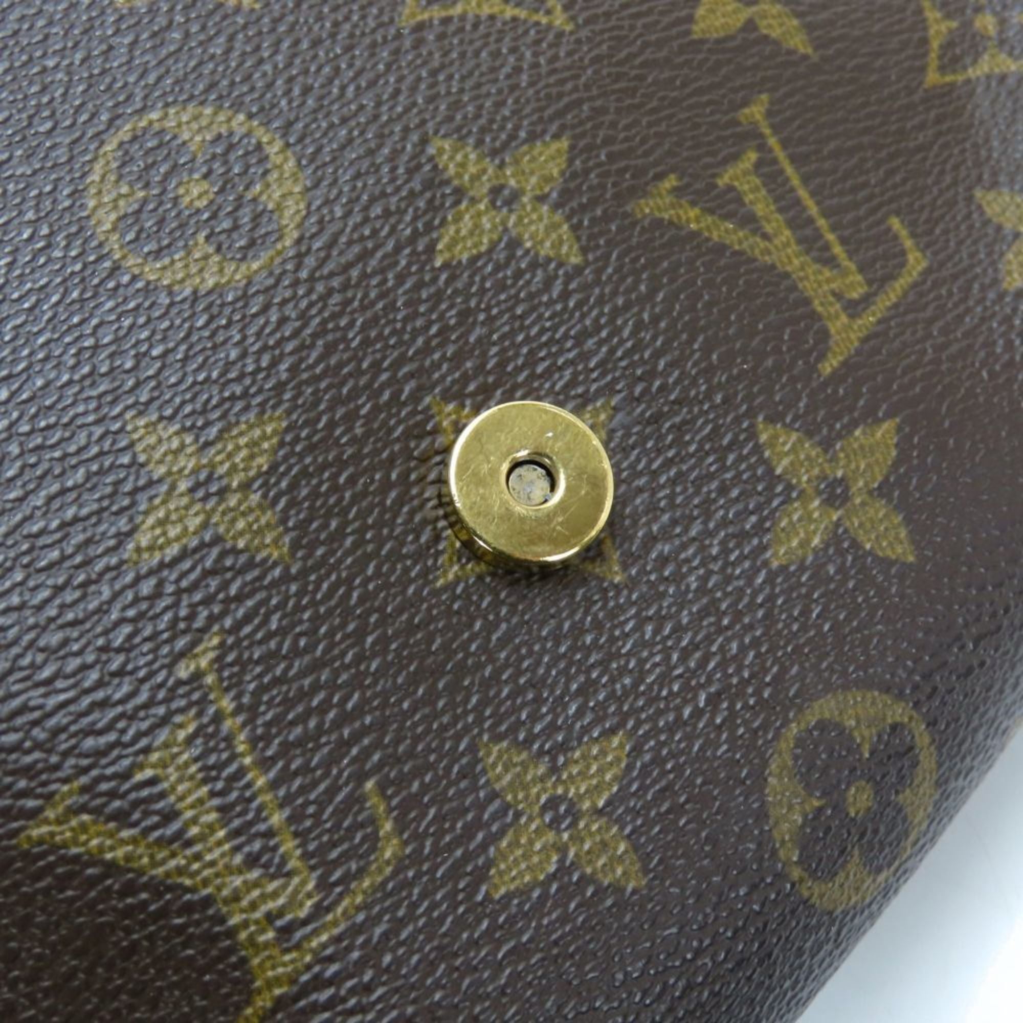 Louis Vuitton Monogram Brown Monogram Leather Shoulder Bag