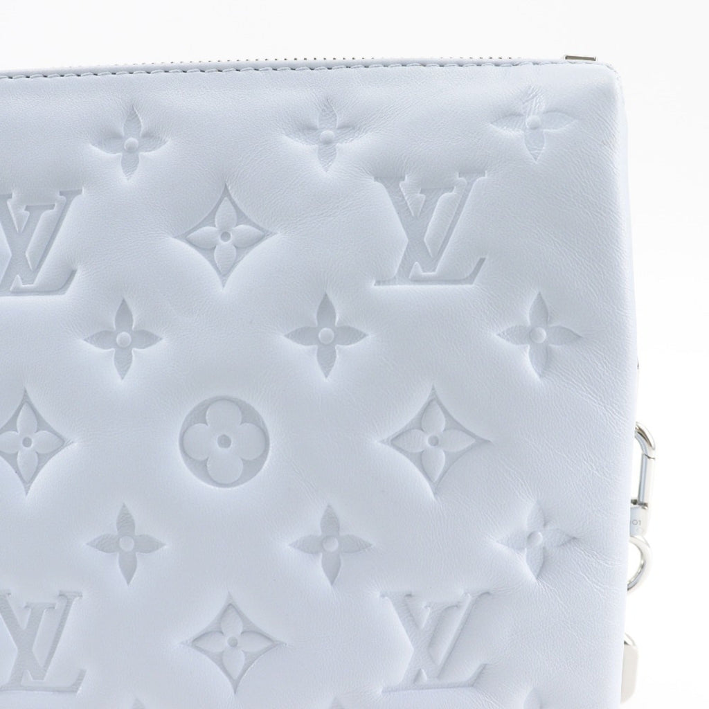 Louis Vuitton Light Blue Monogram Shoulder Bag