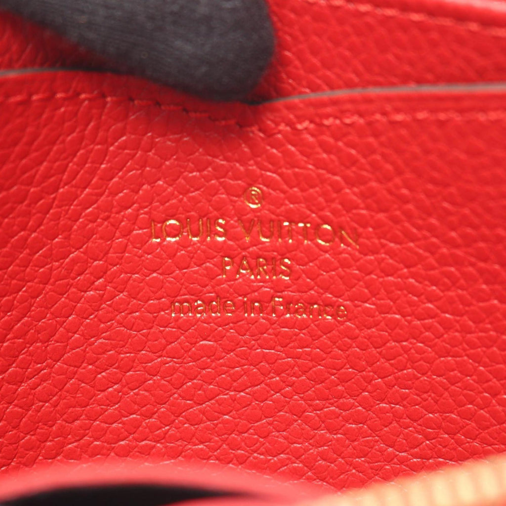 Louis Vuitton Cerise Red Color Monogram Empreinte Coin Purse/Coin Case