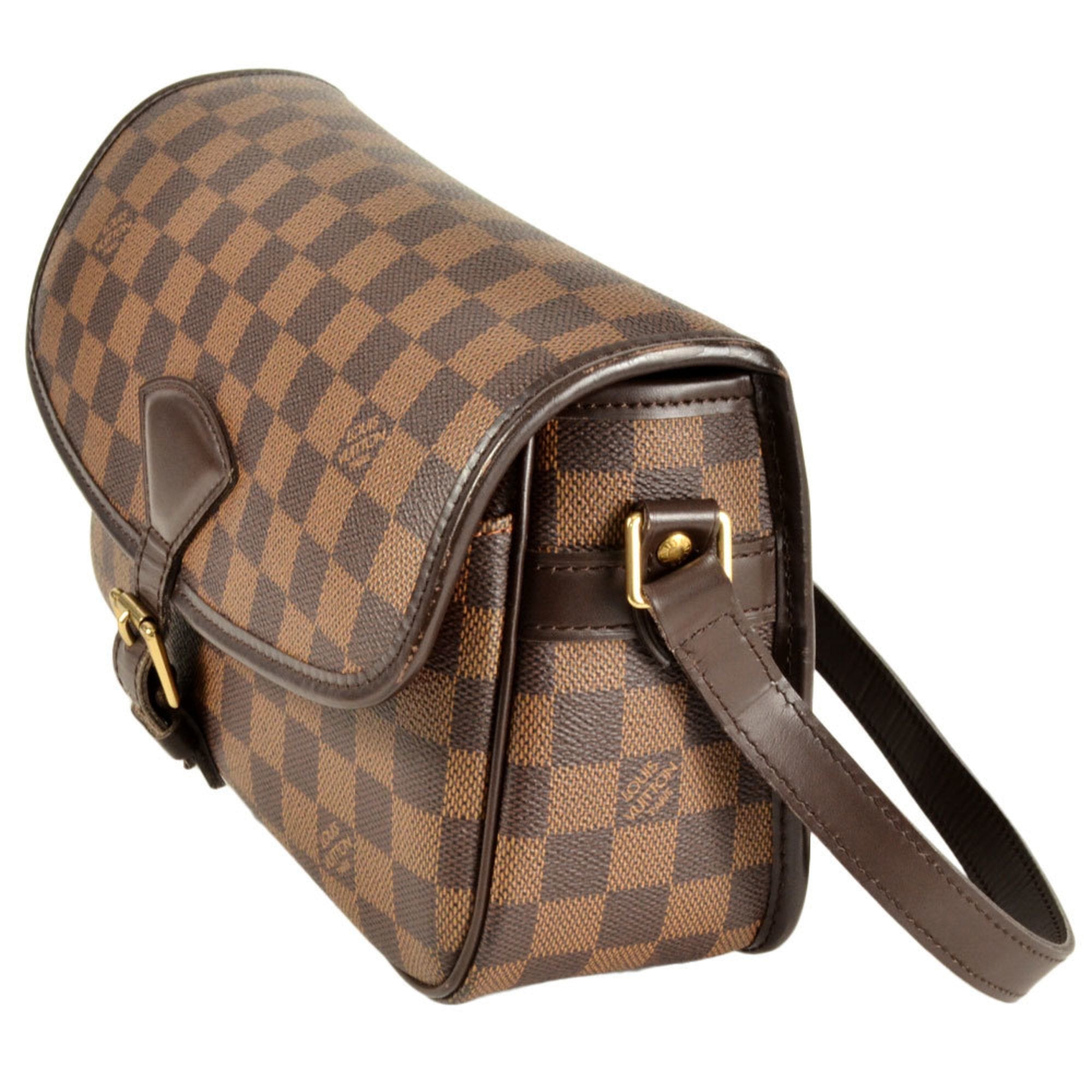 Louis Vuitton Brown Damier Canvas Ebene Damier Canvas Shoulder Bag
