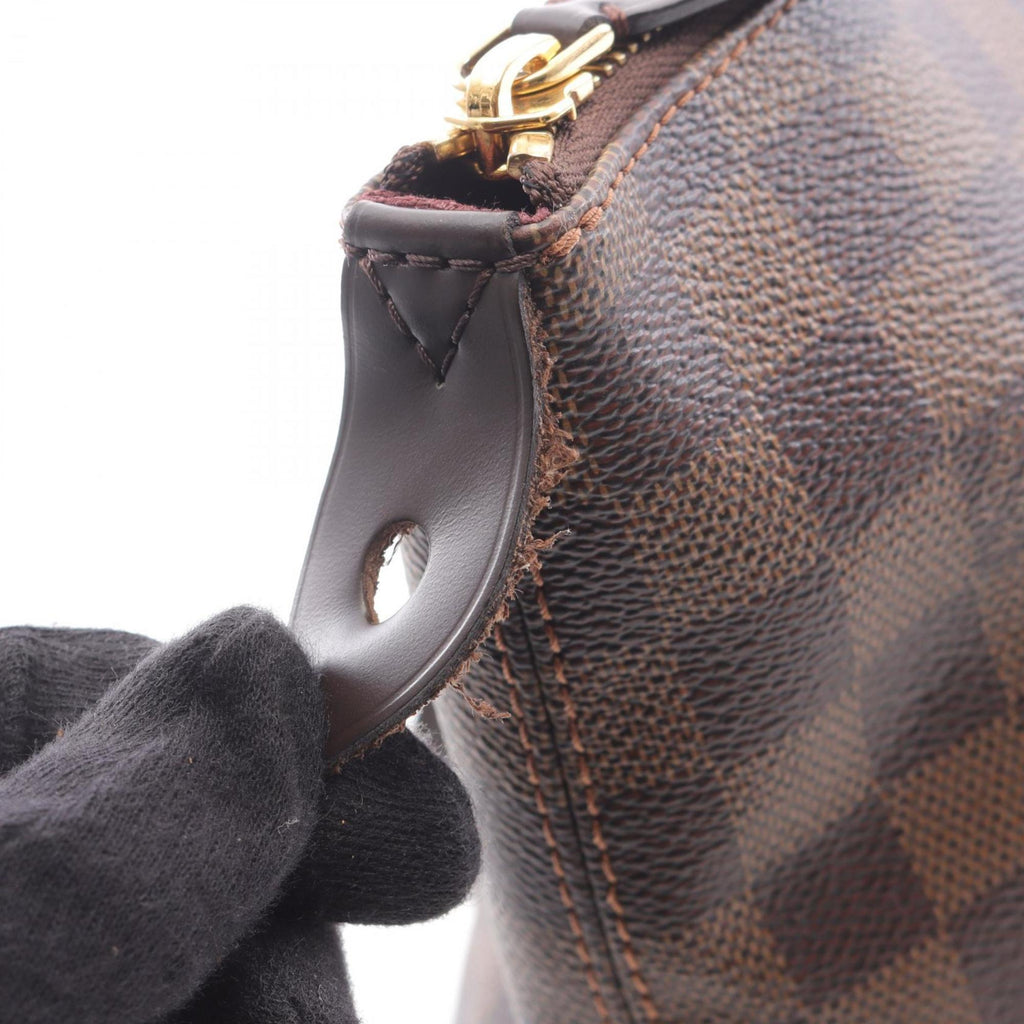Louis Vuitton Brown Coated Canvas Pvc Leather Tote Bag