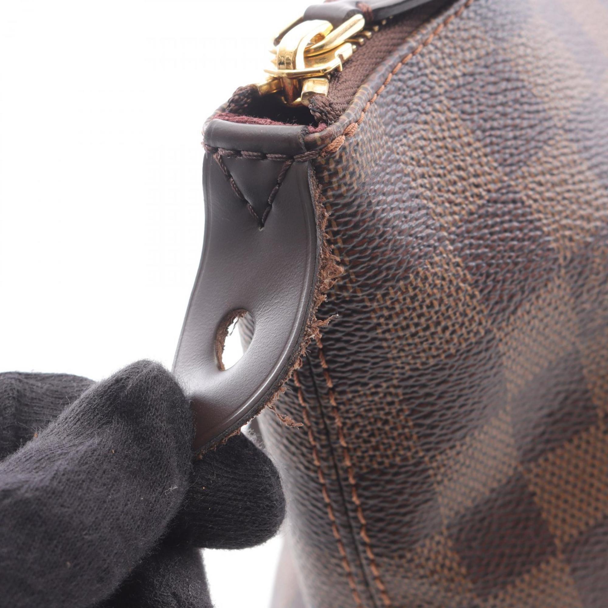 Louis Vuitton Brown Coated Canvas Pvc Leather Tote Bag