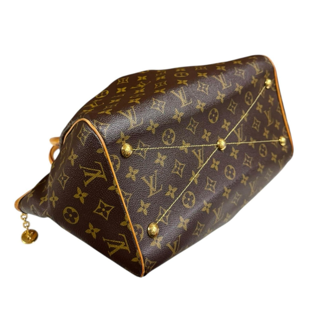 Louis Vuitton Brown Monogram Tote Bag
