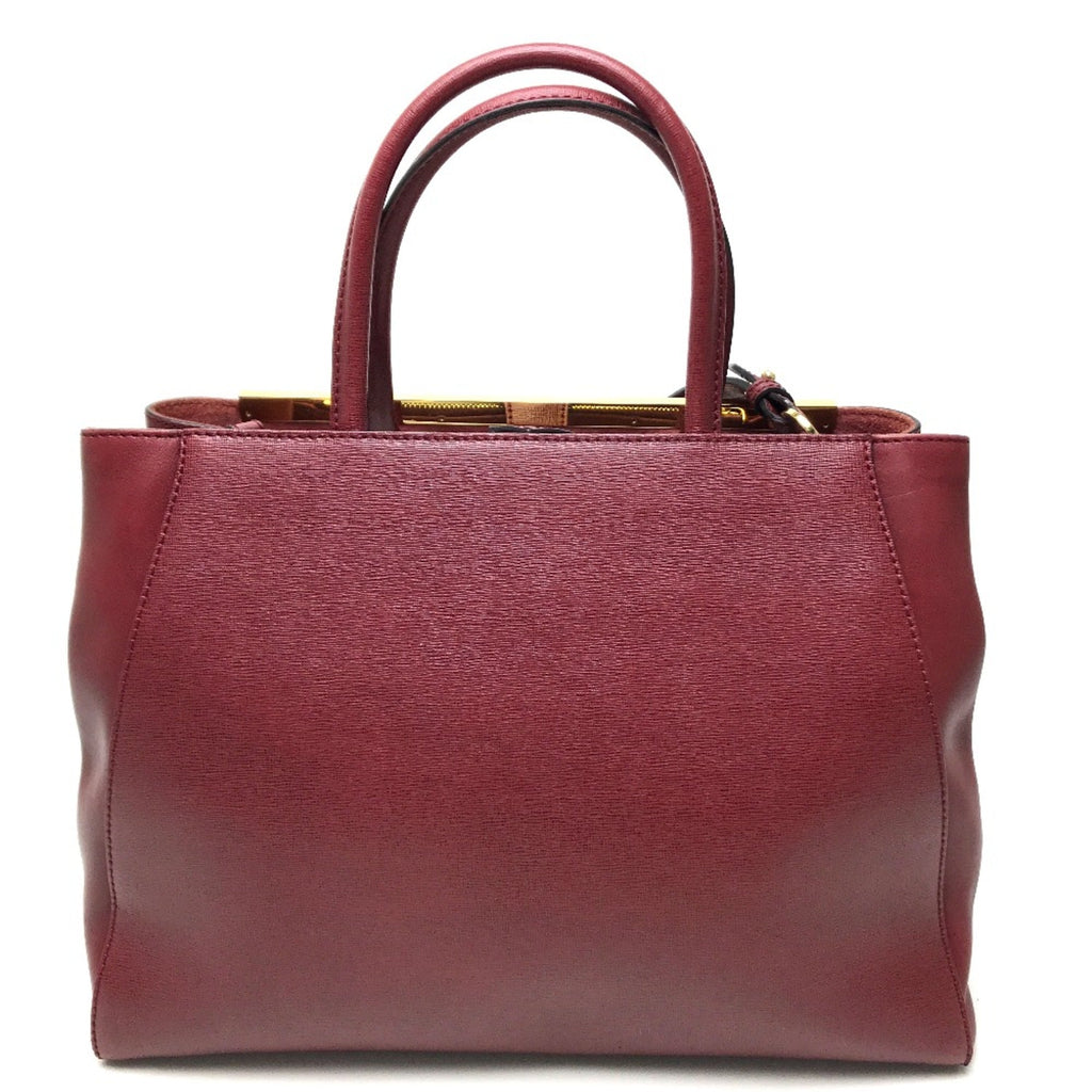 Fendi Red Leather Handbag