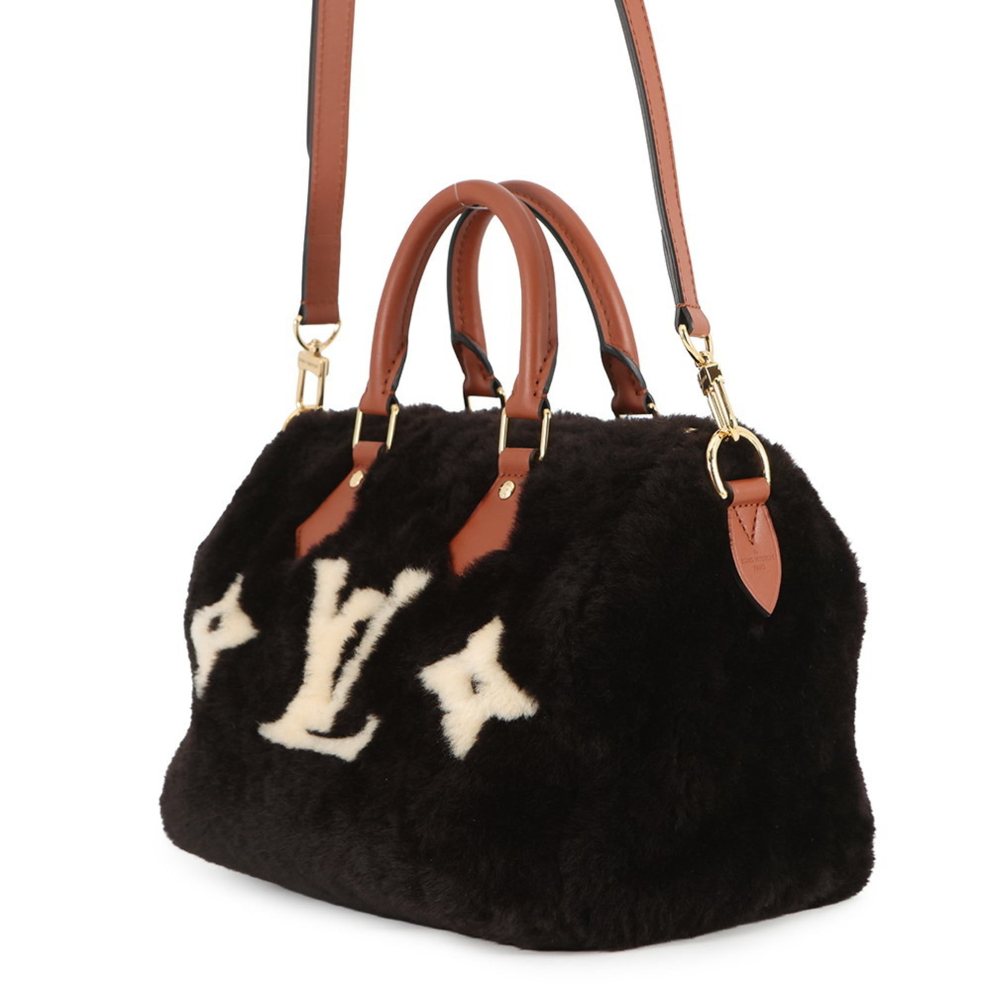 Louis Vuitton Monogram Noir White Handbag