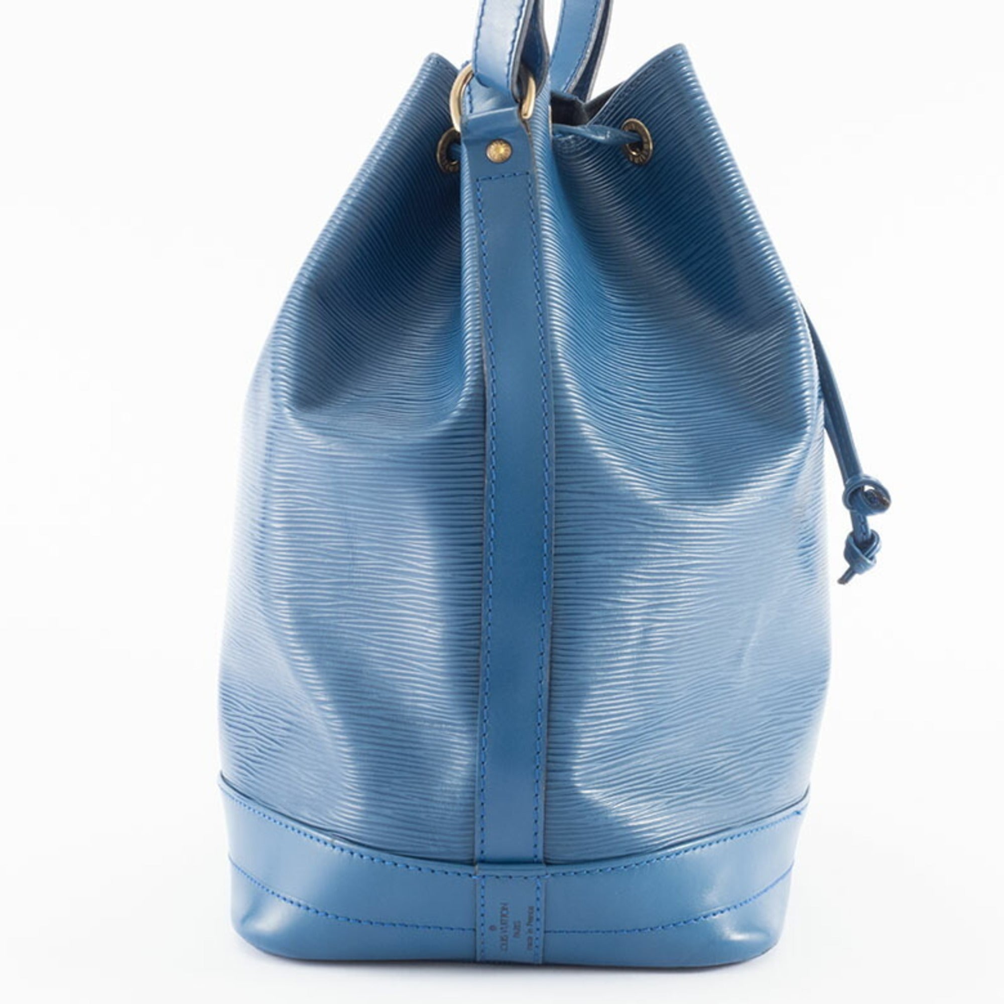 Louis Vuitton Toledo Blue Epi Leather Shoulder Bag
