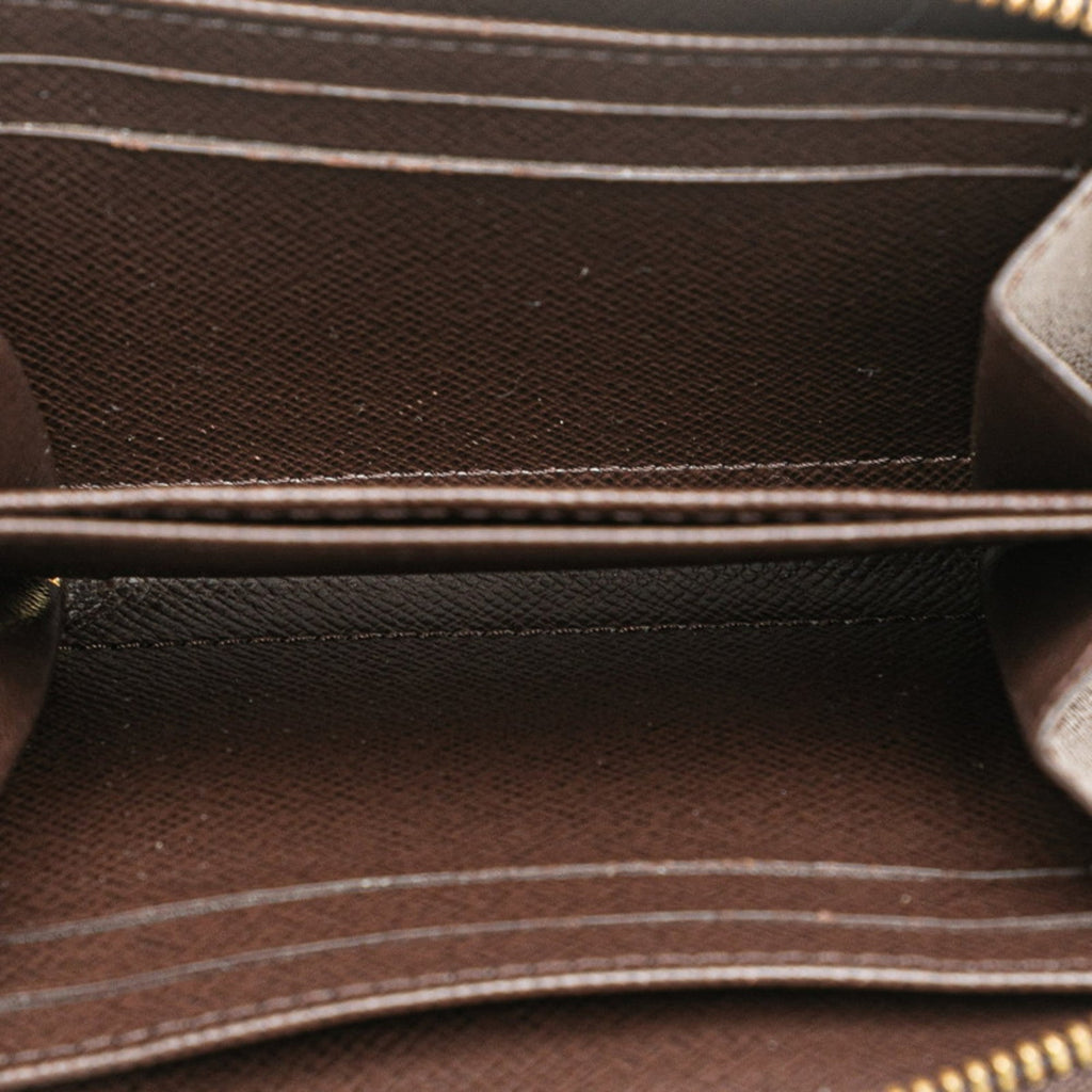 Louis Vuitton Brown Pvc Leather Coin Purse/Coin Case