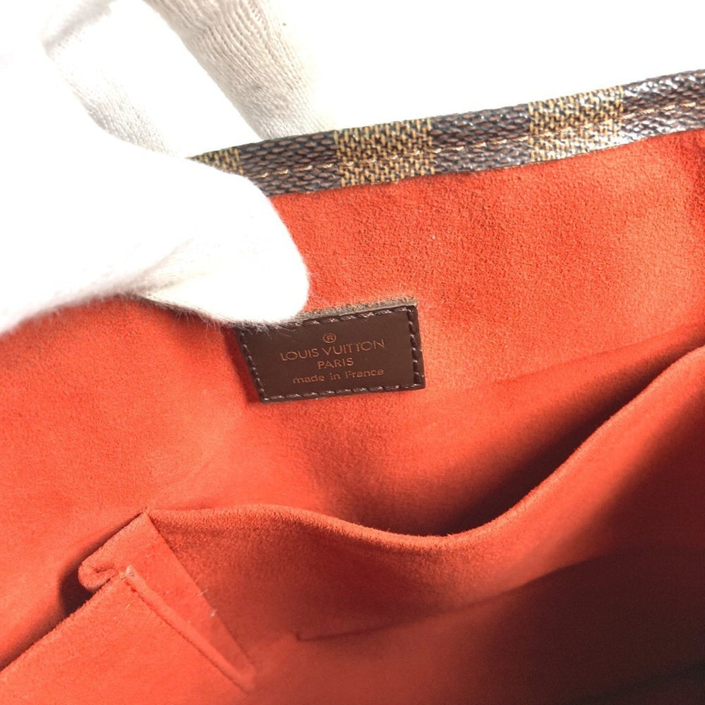 Louis Vuitton Brown Damier Canvas Ebene Damier Canvas Handbag Tote Bag
